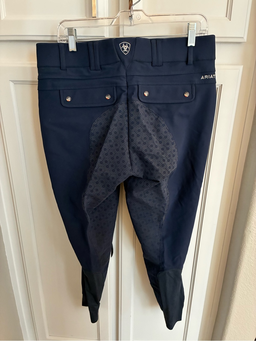 Ariat women 34R Navy Blue Riding Breeches - Picture 4 of 6